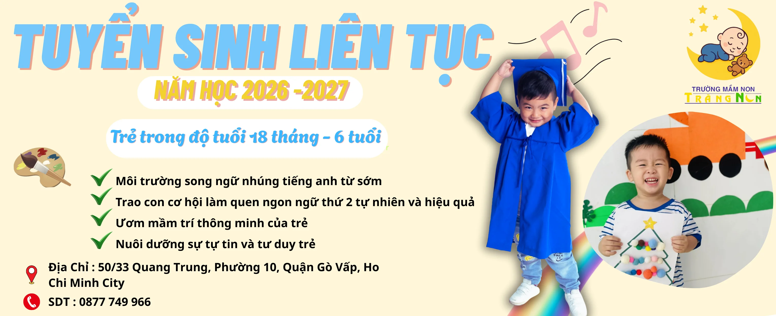 MẦM NON TRĂNG NON QUẬN GÒ VẤP
